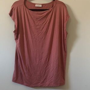 Women's Muscle Tee in Dusty Rose by 78&sunny